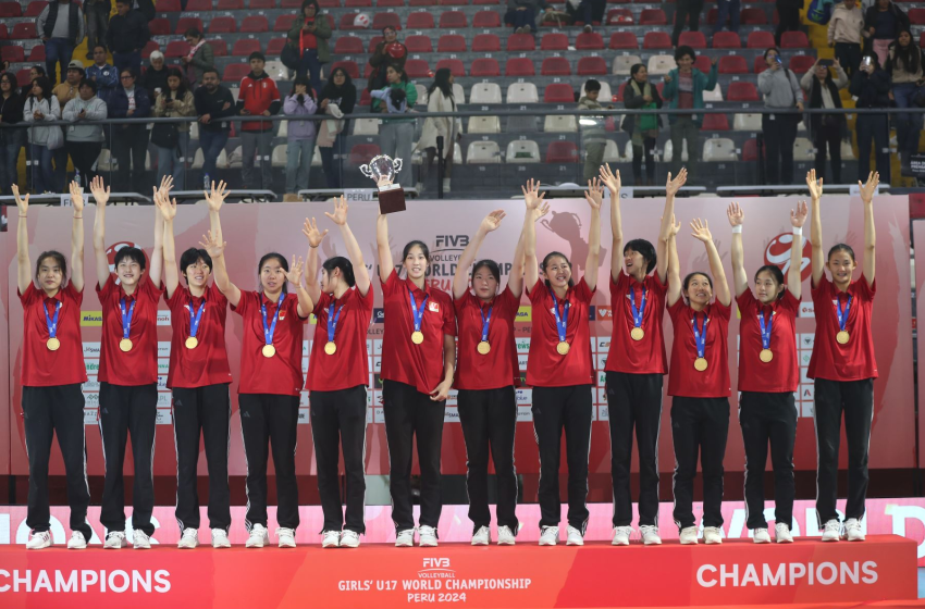  China se corona campeona en el Mundial de Vóley Sub-17 al vencer a Japón