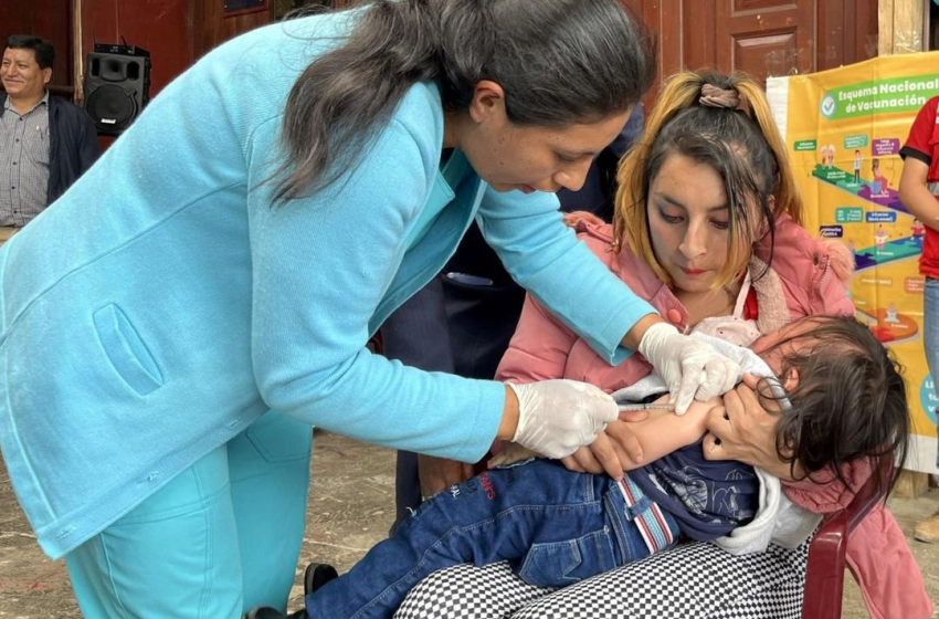  Perú Iniciará Vacunación Contra el Sarampión para Niños de 1 a 6 Años desde el 15 de Septiembre