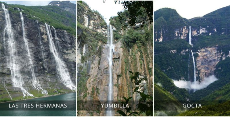  Las impresionantes cascadas de Perú