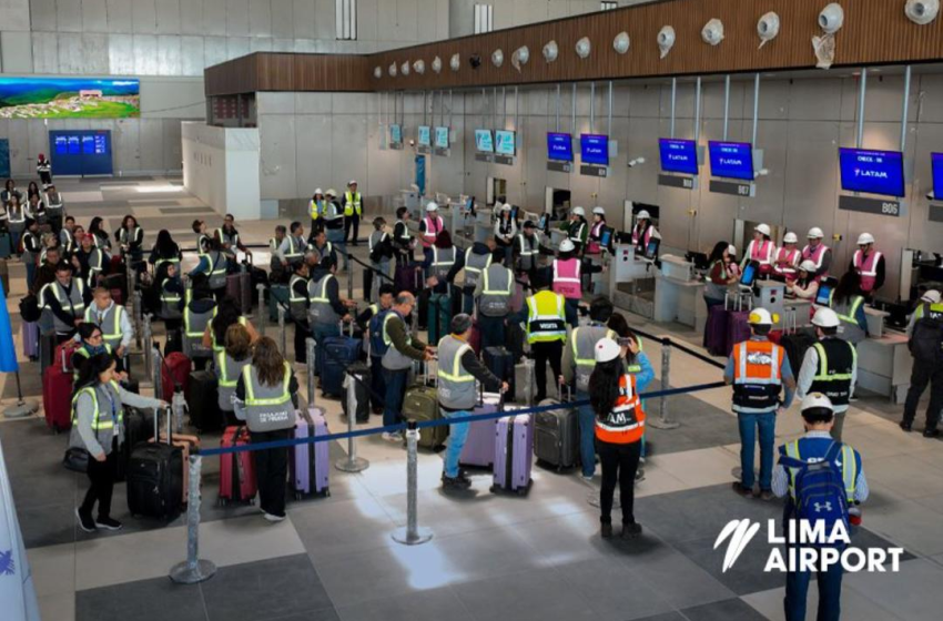  Comienzan pruebas del nuevo aeropuerto internacional de Perú