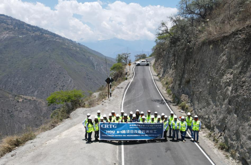  Finaliza la Carretera 8-1 en Huancavelica antes de APEC 2024