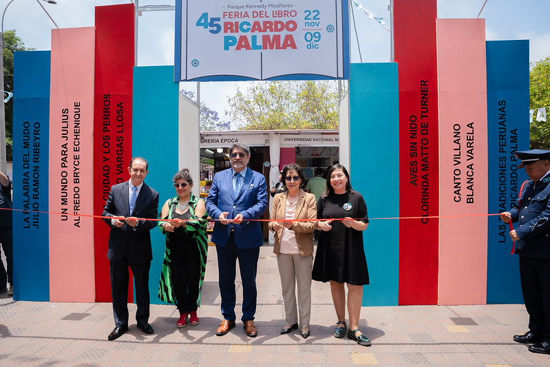  Inaugura la Feria del Libro Ricardo Palma 2024 en Miraflores