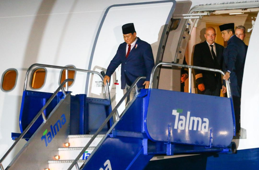  Prabowo Subianto llega a Perú: Fortaleciendo lazos en APEC 2024