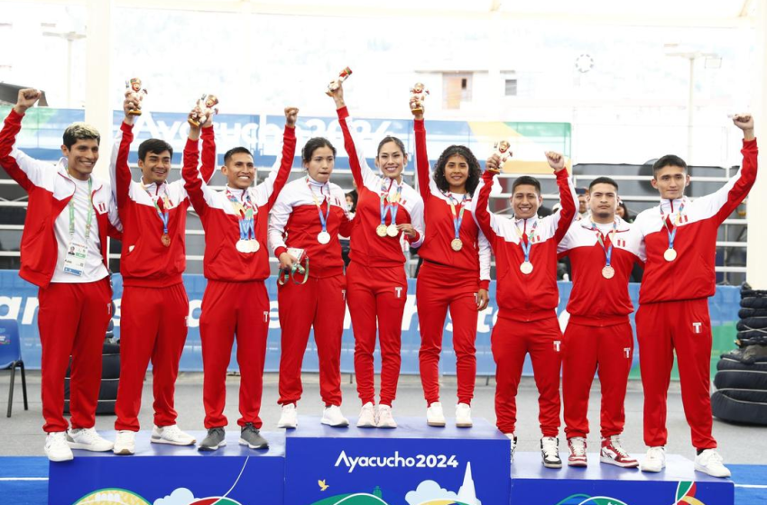  Perú conquista 12 medallas en los Juegos Bolivarianos 2024