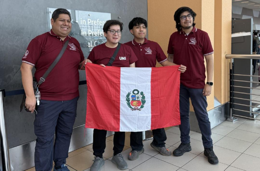 Estudiantes peruanos en la final mundial de Huawei TIC 2025