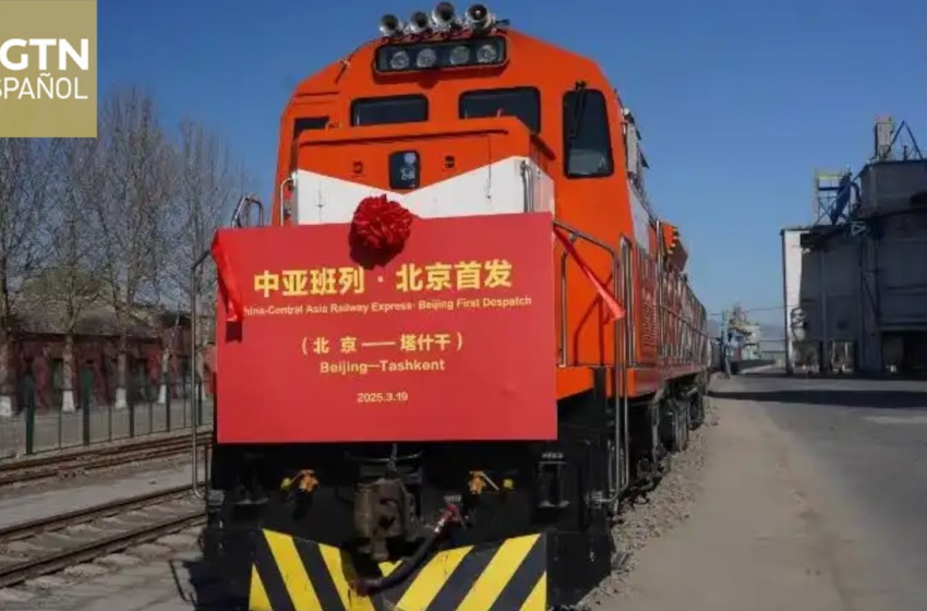 Tren de carga directo de China a Irán: el nuevo eje desafía a Occidente