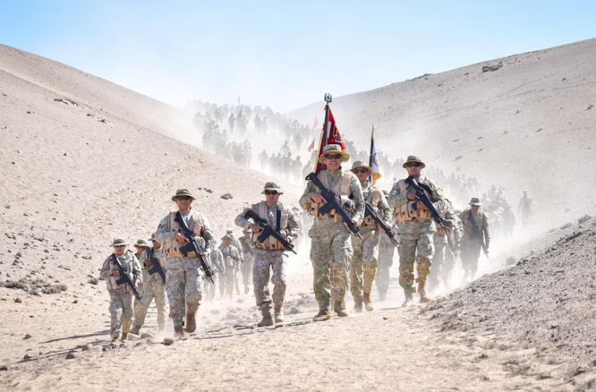 Vanguardia Sur 2025: entrenamiento militar multinacional en Chile