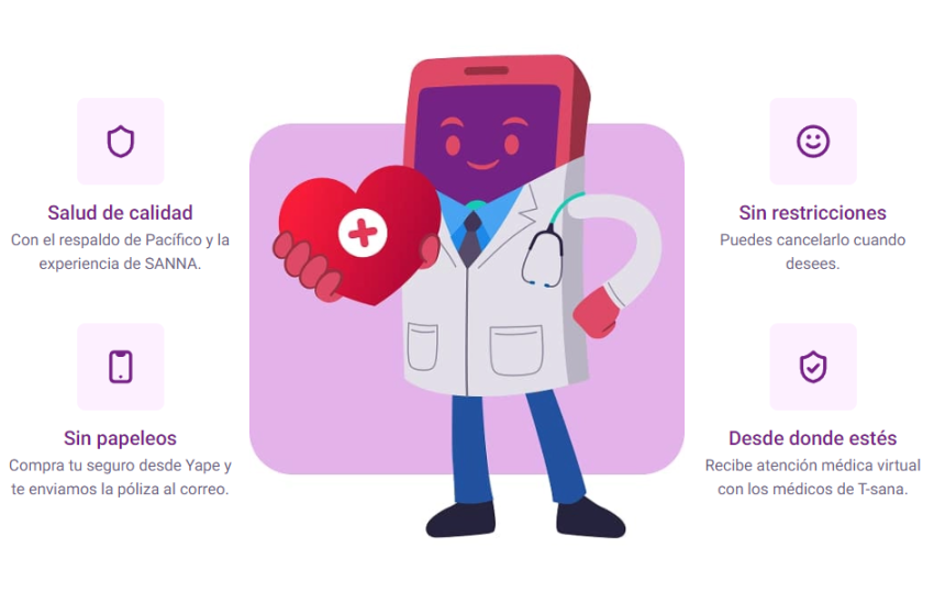 Yape espera afiliar a 30 mil usuarios a su seguro de salud digital