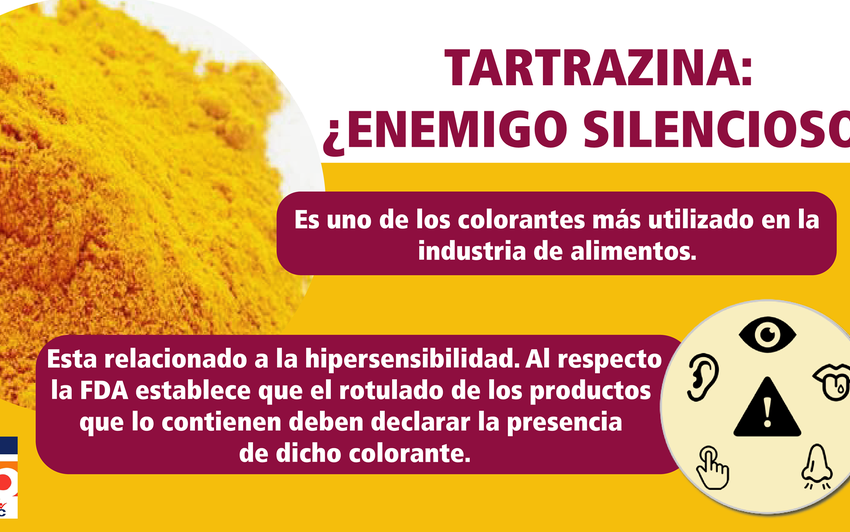 Digesa pide eliminar tartrazina: alerta por colorante amarillo 5