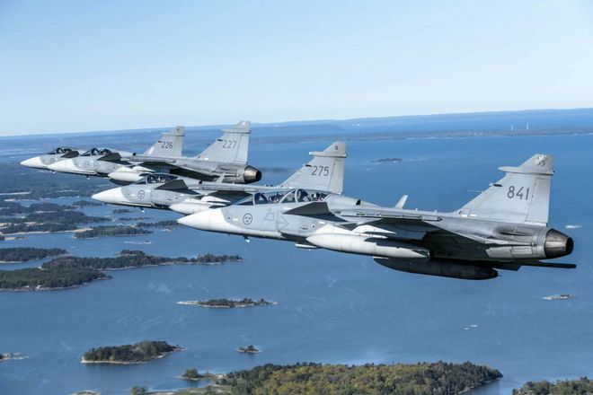 Perú evalúa compra de aviones Saab Gripen E/F para modernizar
