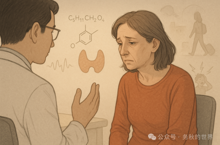 Levotiroxina oral y salud emocional tras cirugía de tiroides