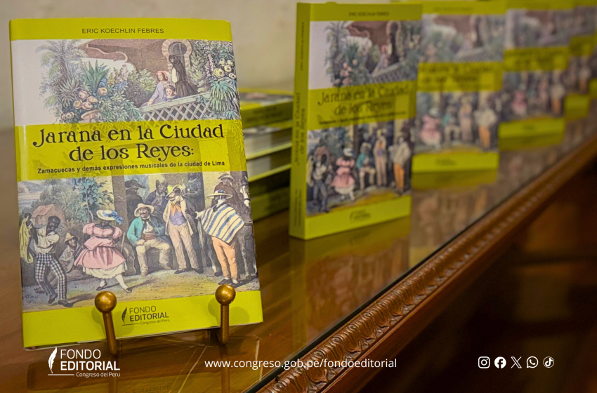 Nueva presentación del libro “Jarana en la Ciudad de los Reyes” en la Beneficencia de Lima