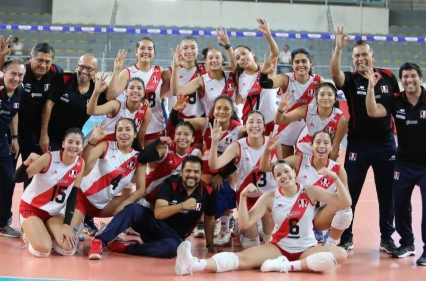 Selección peruana Sub-19 de vóley se prepara en Atenea Open 2025