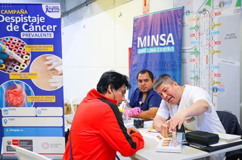 Minsa lanza campaña nacional gratuita para tamizajes de cáncer