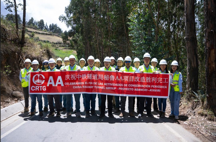  Proyecto vial AA en Perú se entrega 80 días antes de lo previsto