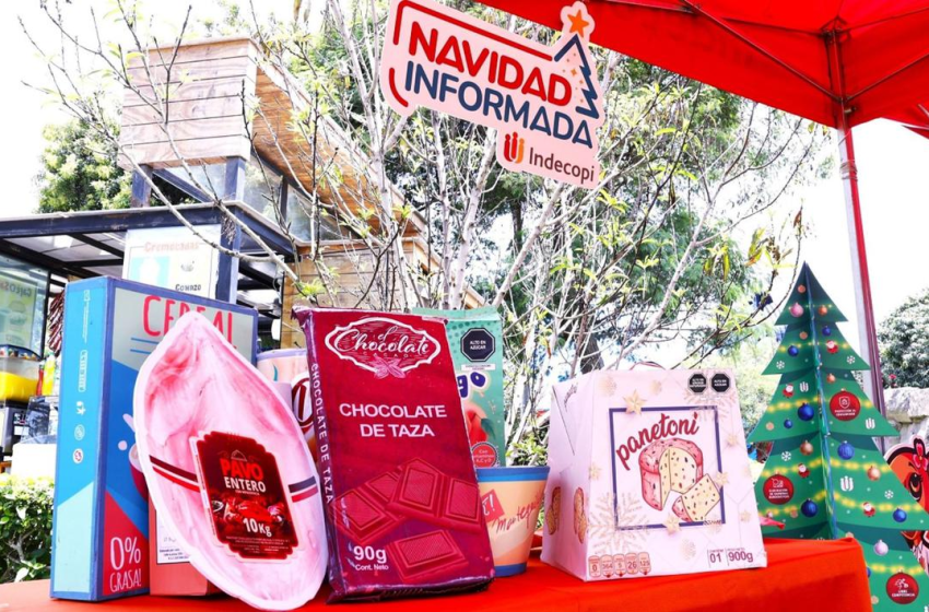  Indecopi lanza “Navidad Informada 2025” para compras seguras