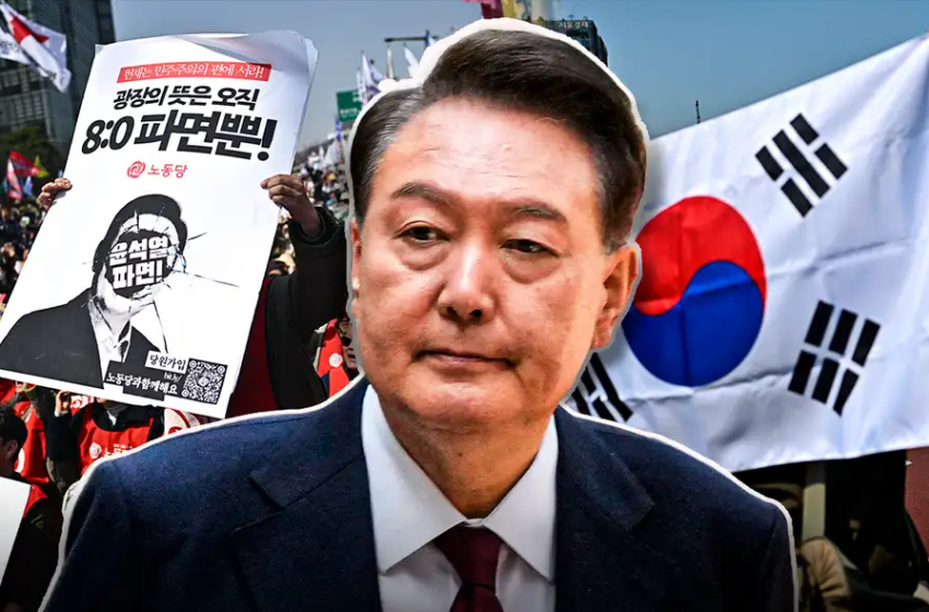  Corea del Sur condena a cadena perpetua a Yoon Suk-yeol por golpe de Estado fallido