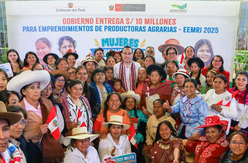  Más de 4,000 mujeres rurales presentan proyectos agrícolas para fortalecer su autonomía económica