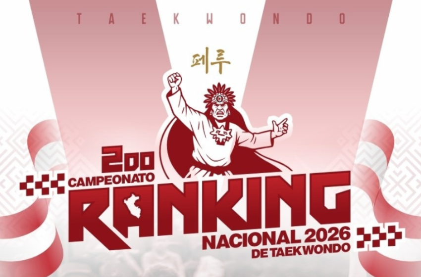  Se anuncia 2do Campeonato Ranking Nacional de Taekwondo 2026