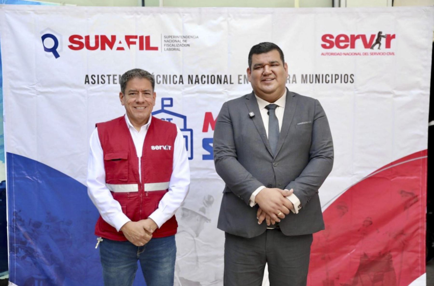  Estrategia «Muni Segura» 2026: Sunafil y Servir blindarán a 21,000 trabajadores municipales